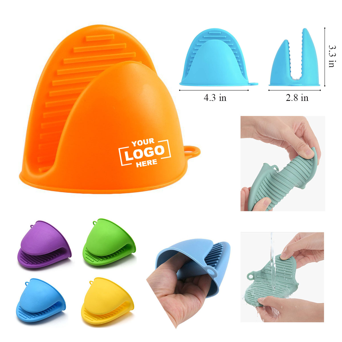 Silicone Mini Oven Mitts 2