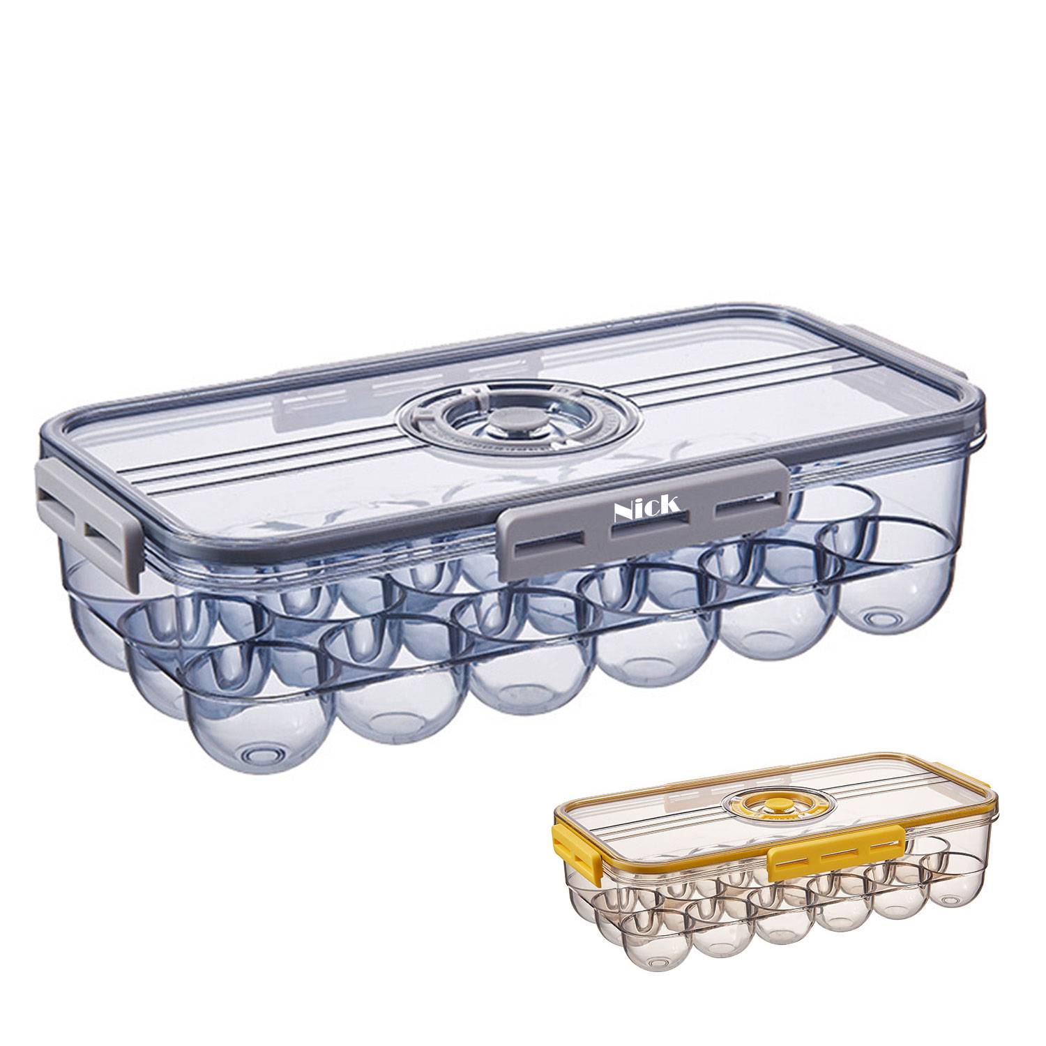 Transparent Egg Storage Carton Large Capacity Insurance 2