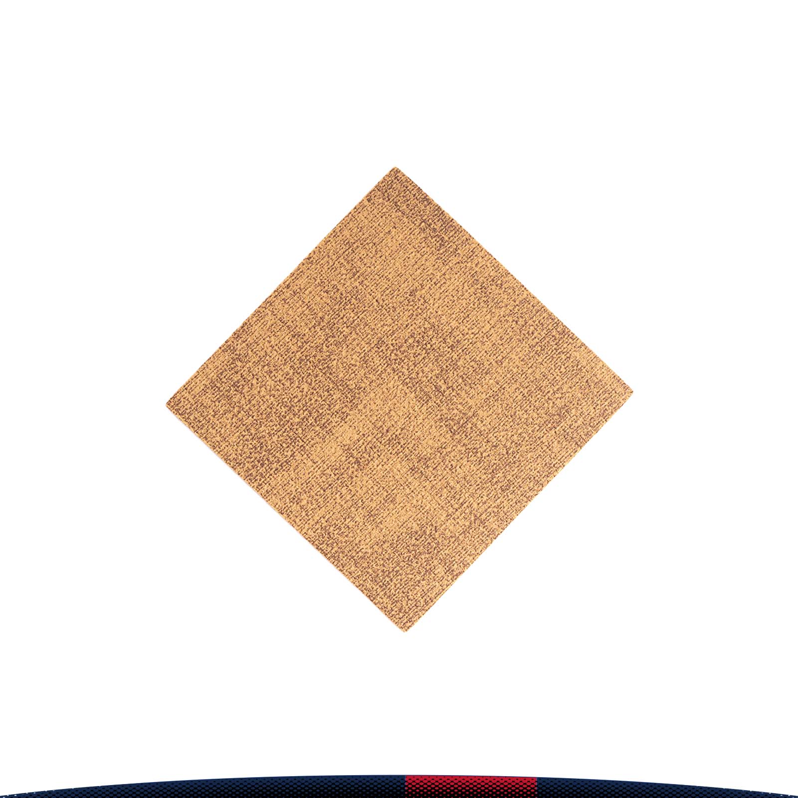 Square Woven PU Leather Coaster 3