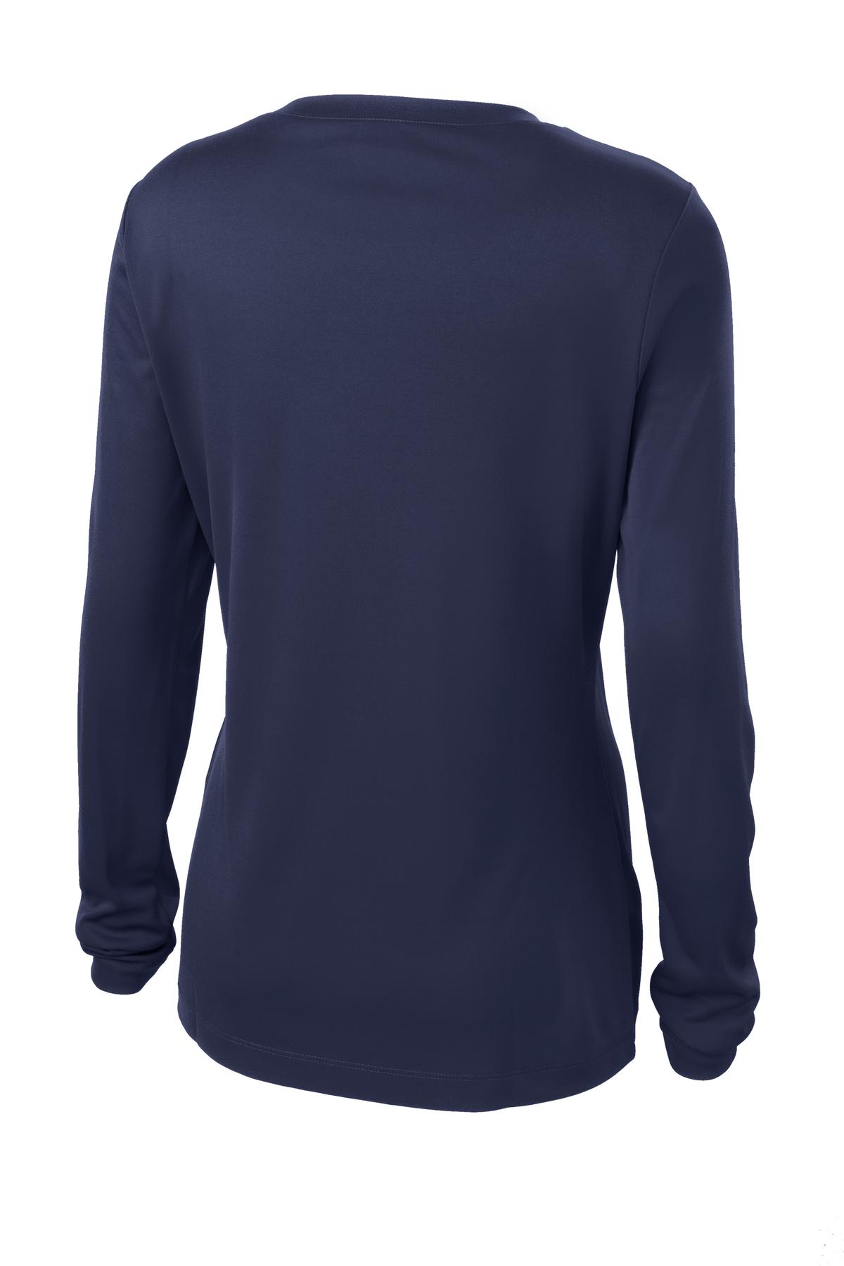 Sport-Tek Women's Long Sleeve PosiCharge Competitor V-Neck Tee. LST353LS 55