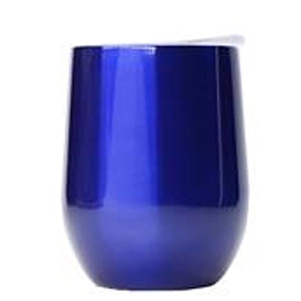 Insulated Egg Shaped Drinking Mug 12Oz 3