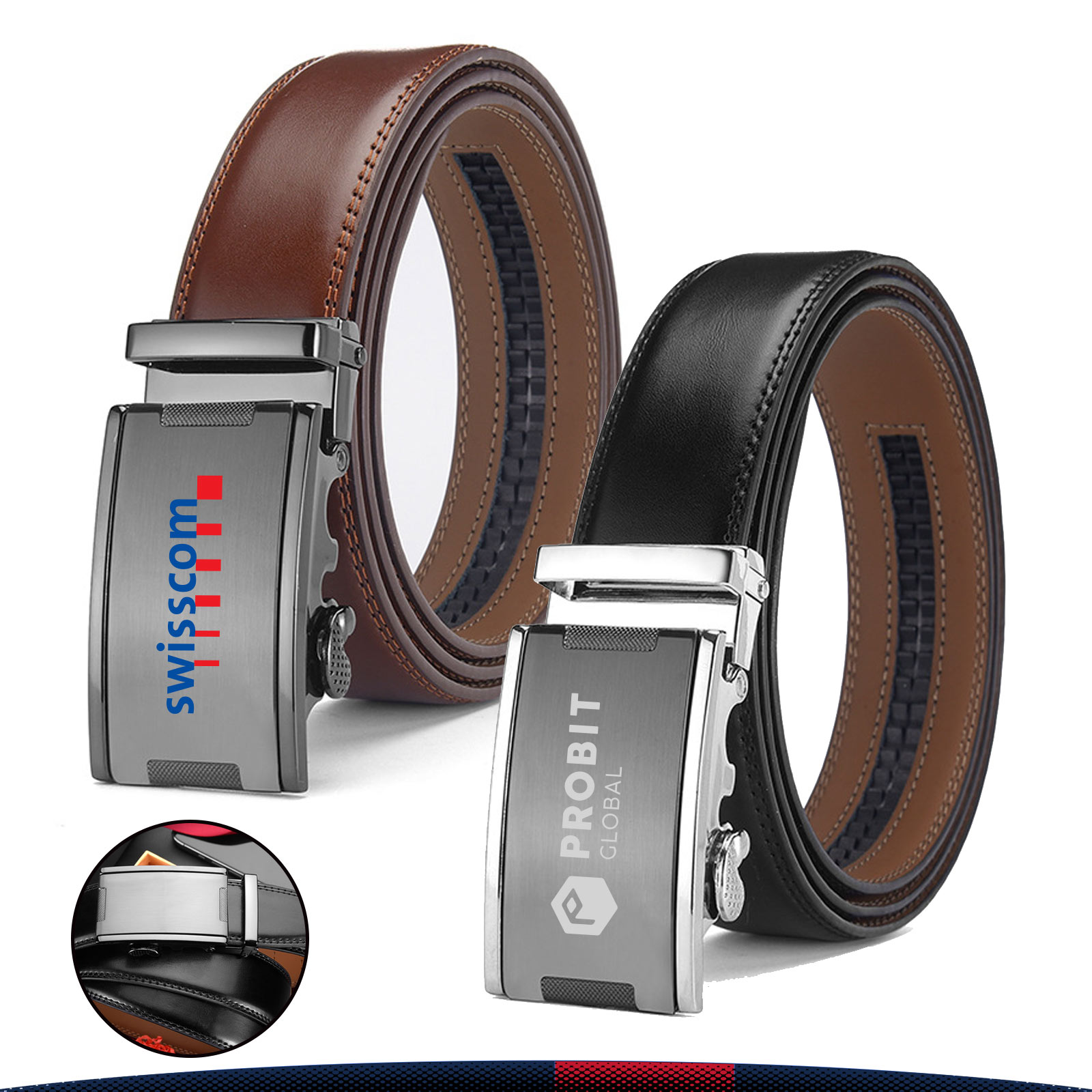 Gaten Leather Belt 3