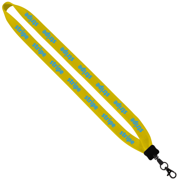 3/4" Cotton Lanyard with Plastic Clamshell & O-Ring 40