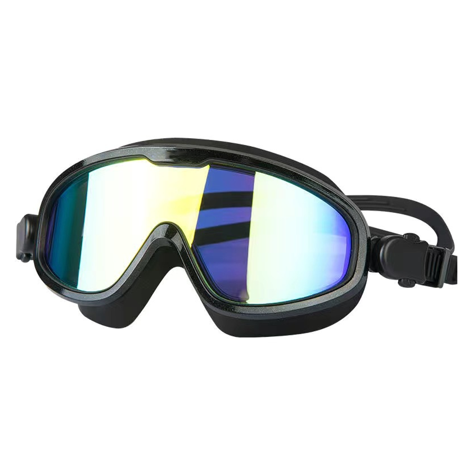 Anti-Fog Swimming Goggles—Adjustable Strap & Large-Frame 6