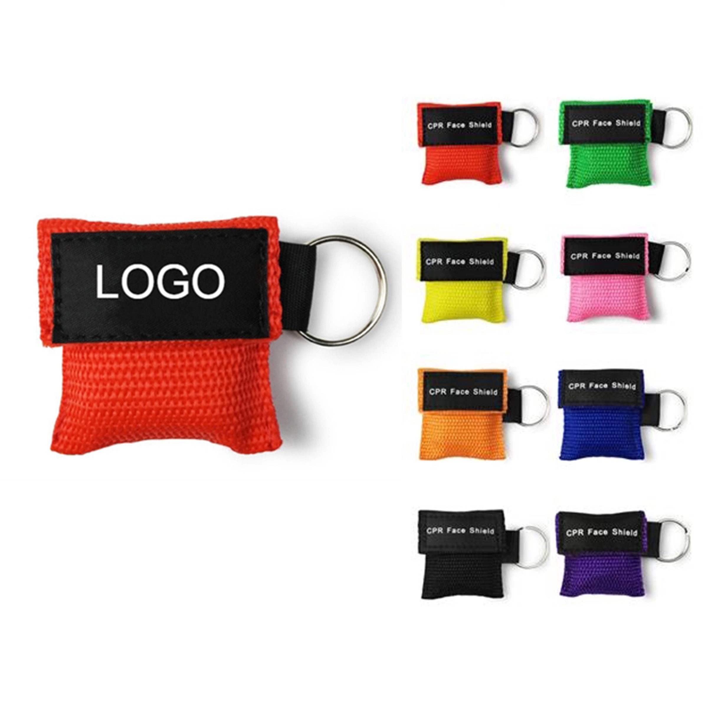 CPR Shield with Key Chain Pouch 1