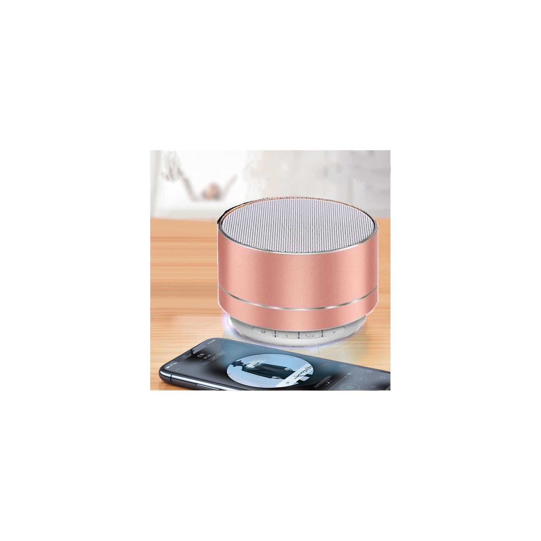 A10 Wireless Plug In Card Metal Bluetooth Speaker 4