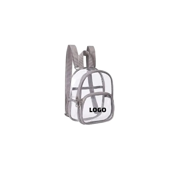 Clear PVC Waterproof Sports Backpack 1