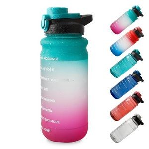 64 Oz/Half Gallon Motivational Water Bottle 2