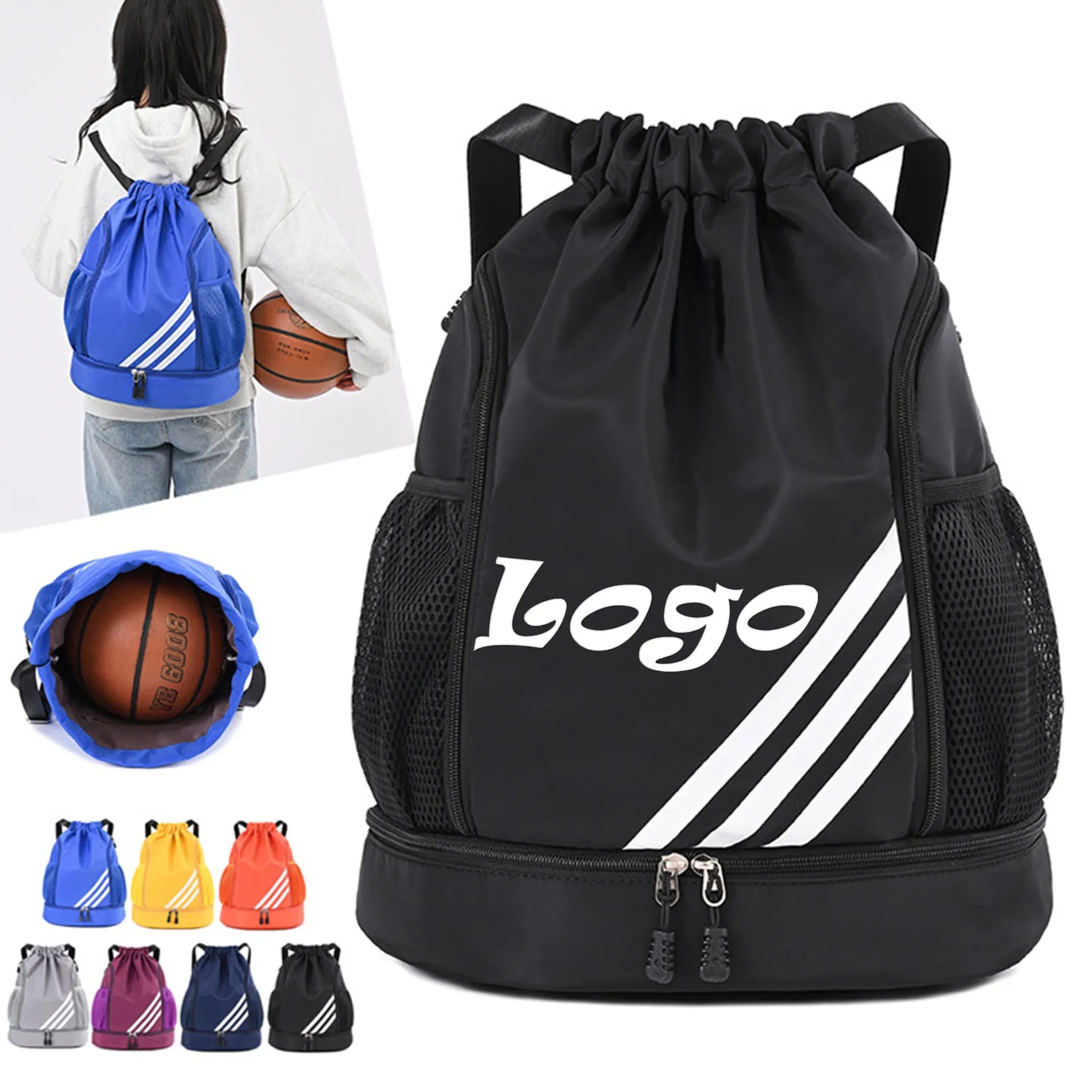 Gym Drawstring Backpack 4