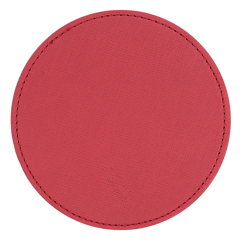 iPosh PU Leather Round Coaster 7