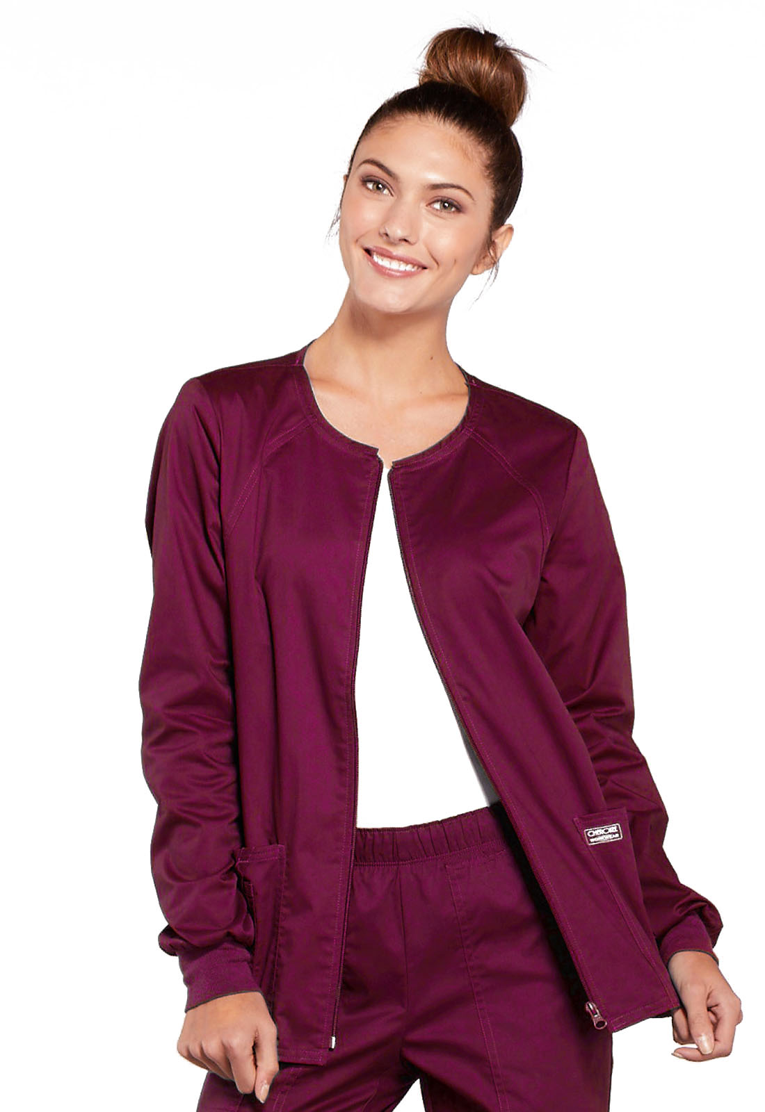 Cherokee - Workwear Core Stretch - Zip Front 1