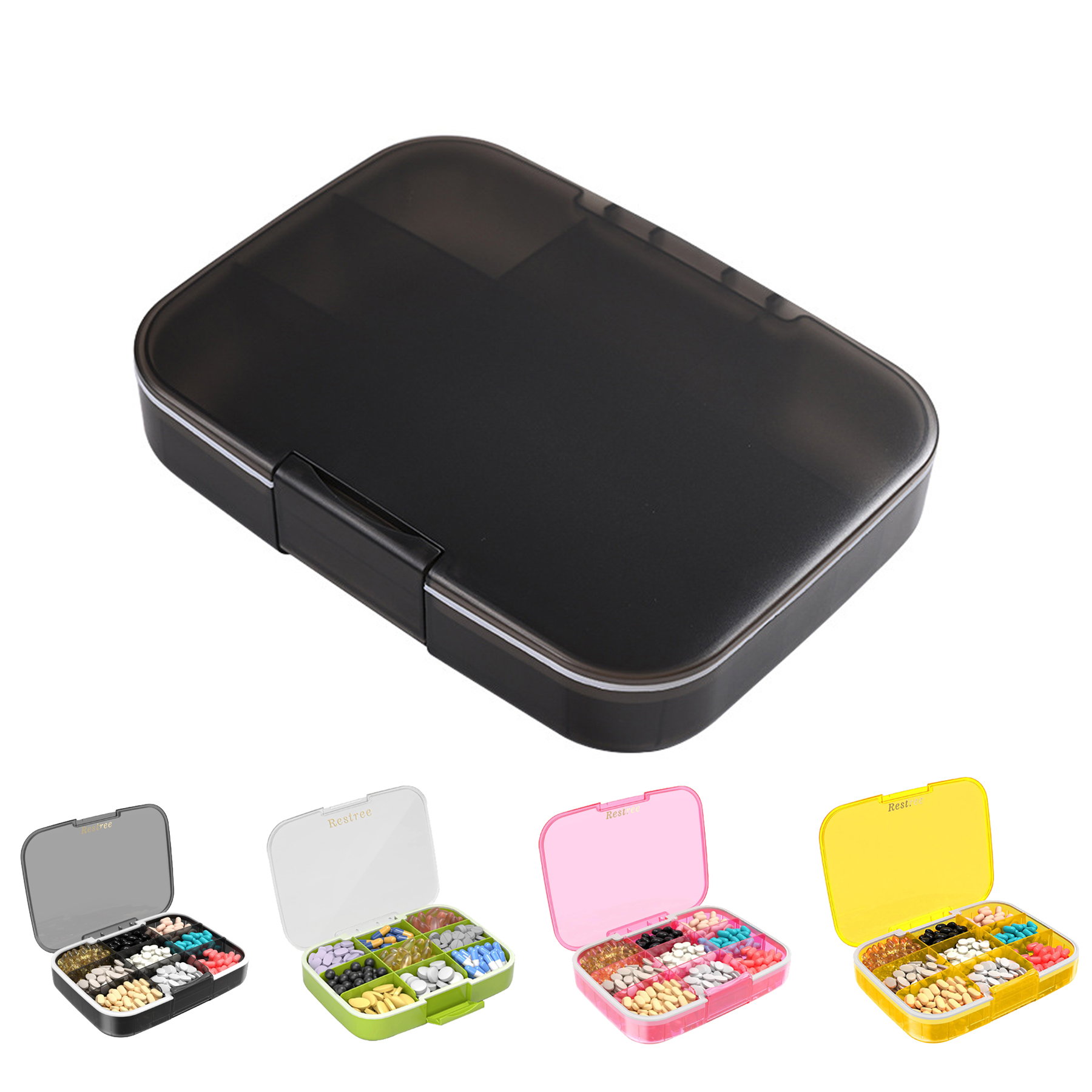 Waterproof Travel Pill Organizer for Vitamins 1