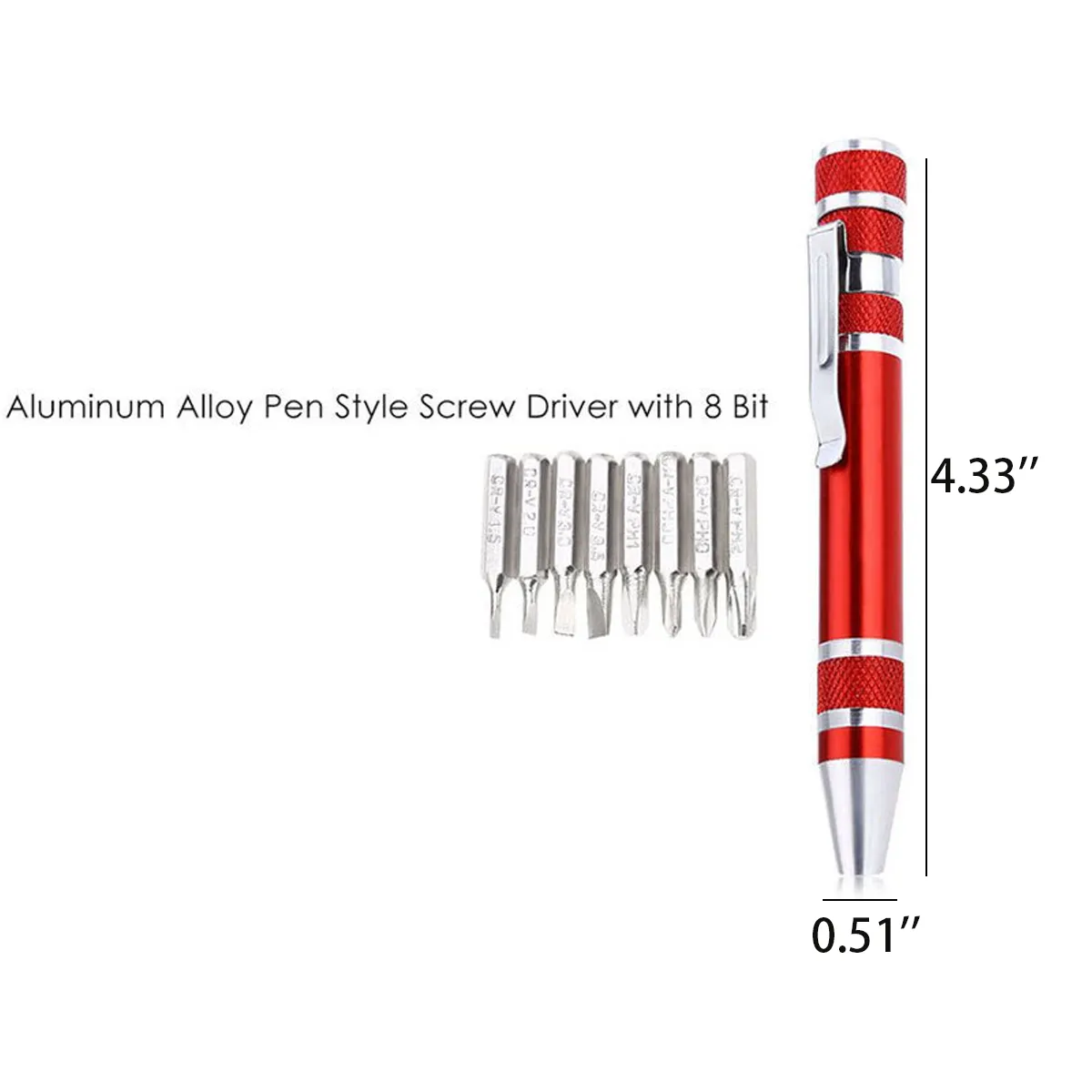 8-in-1 Fixing Screwdriver Precision Tool Multifunctional Pen 5