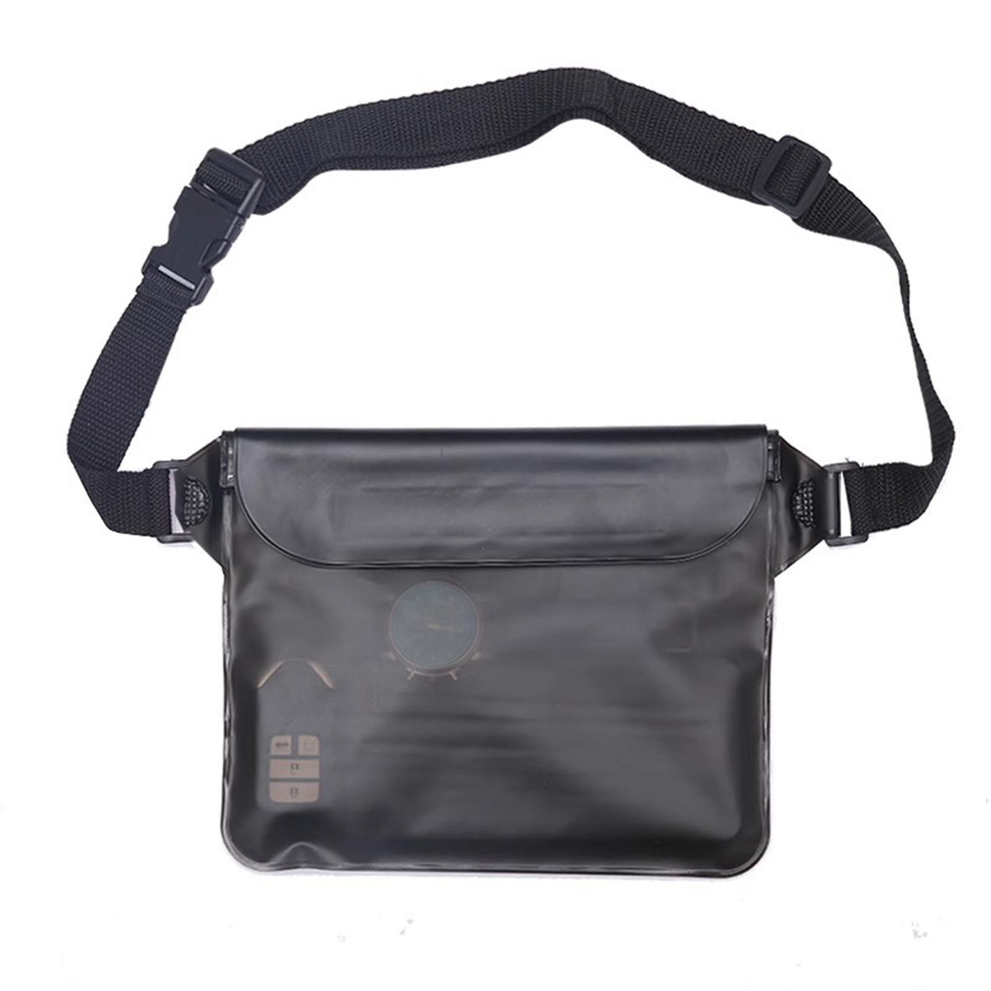 Waterproof Waist Pouch With Touch Screen Window 8.66" x 7.08" 5