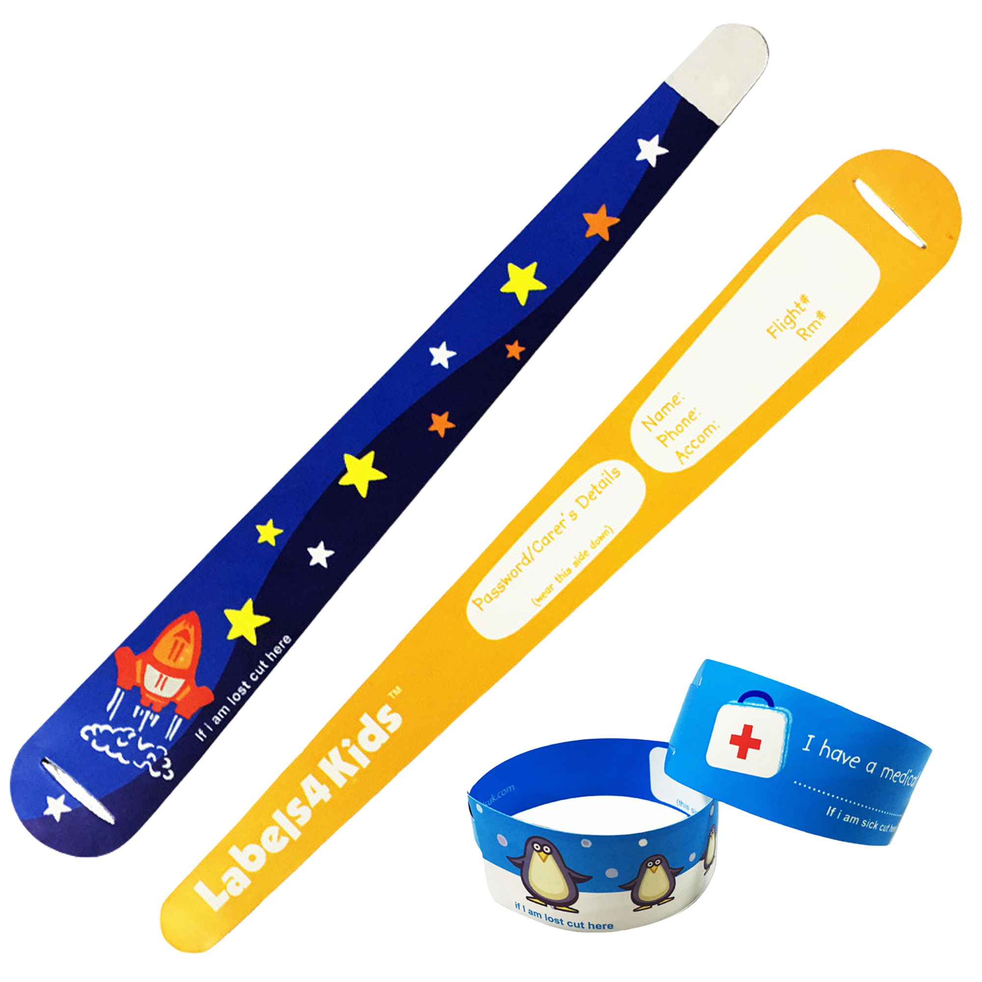 Child Safety ID Wristbands MOQ50 2