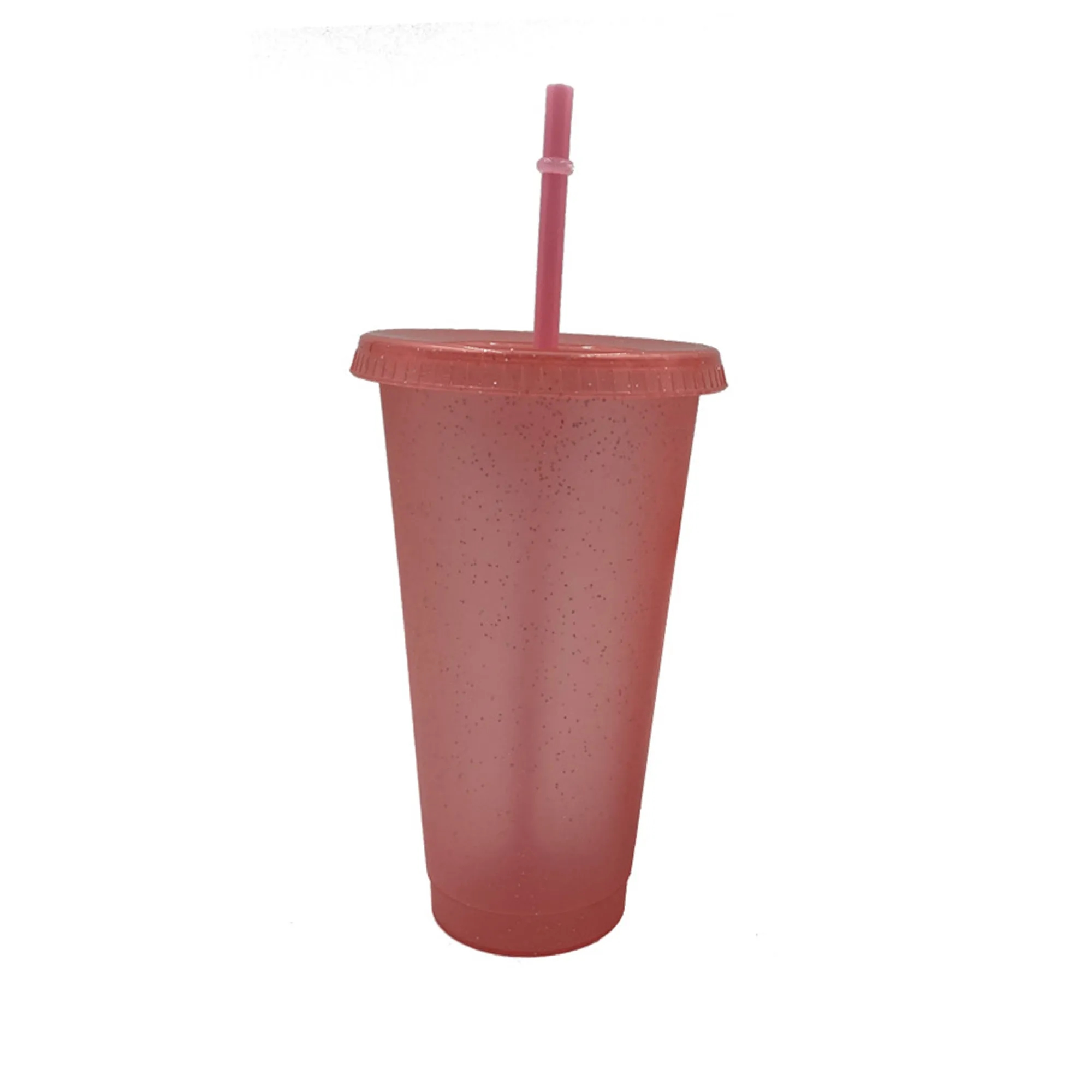 16OZ Plastic Sports Cup With Straw 3