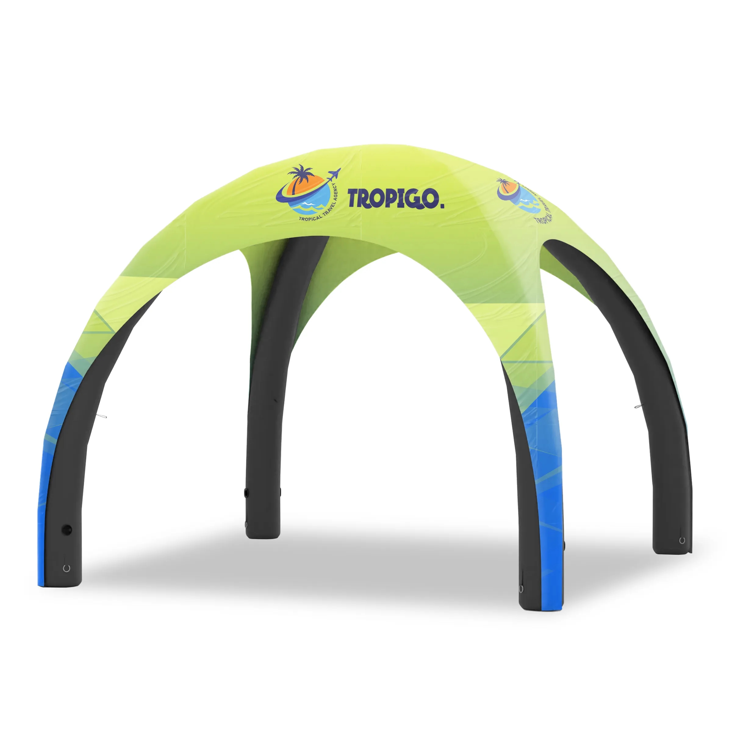 10' Custom Inflatable Spider Tent with 4 legs with Canopy 5