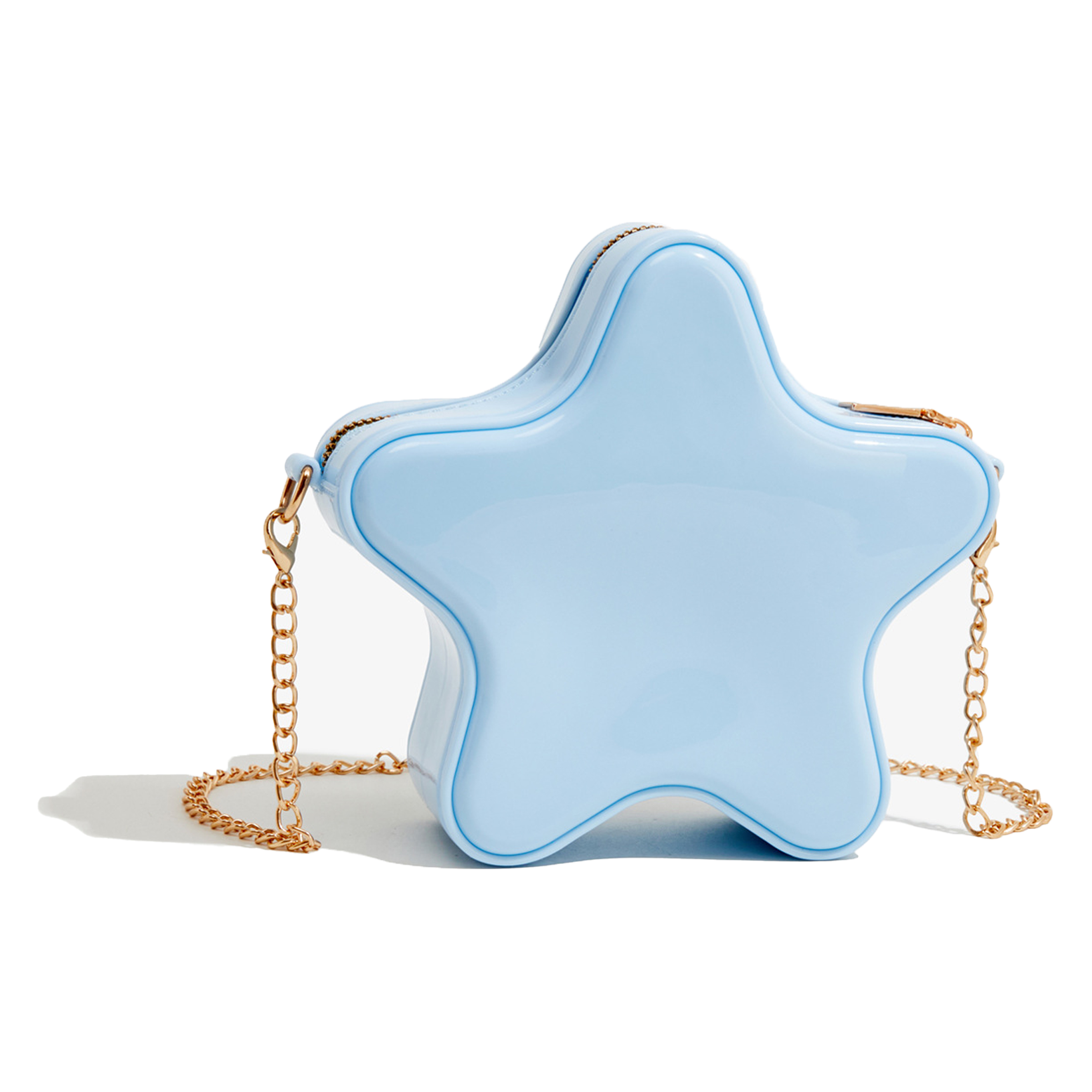 Pvc Mini Solid Color Star Handbag 4