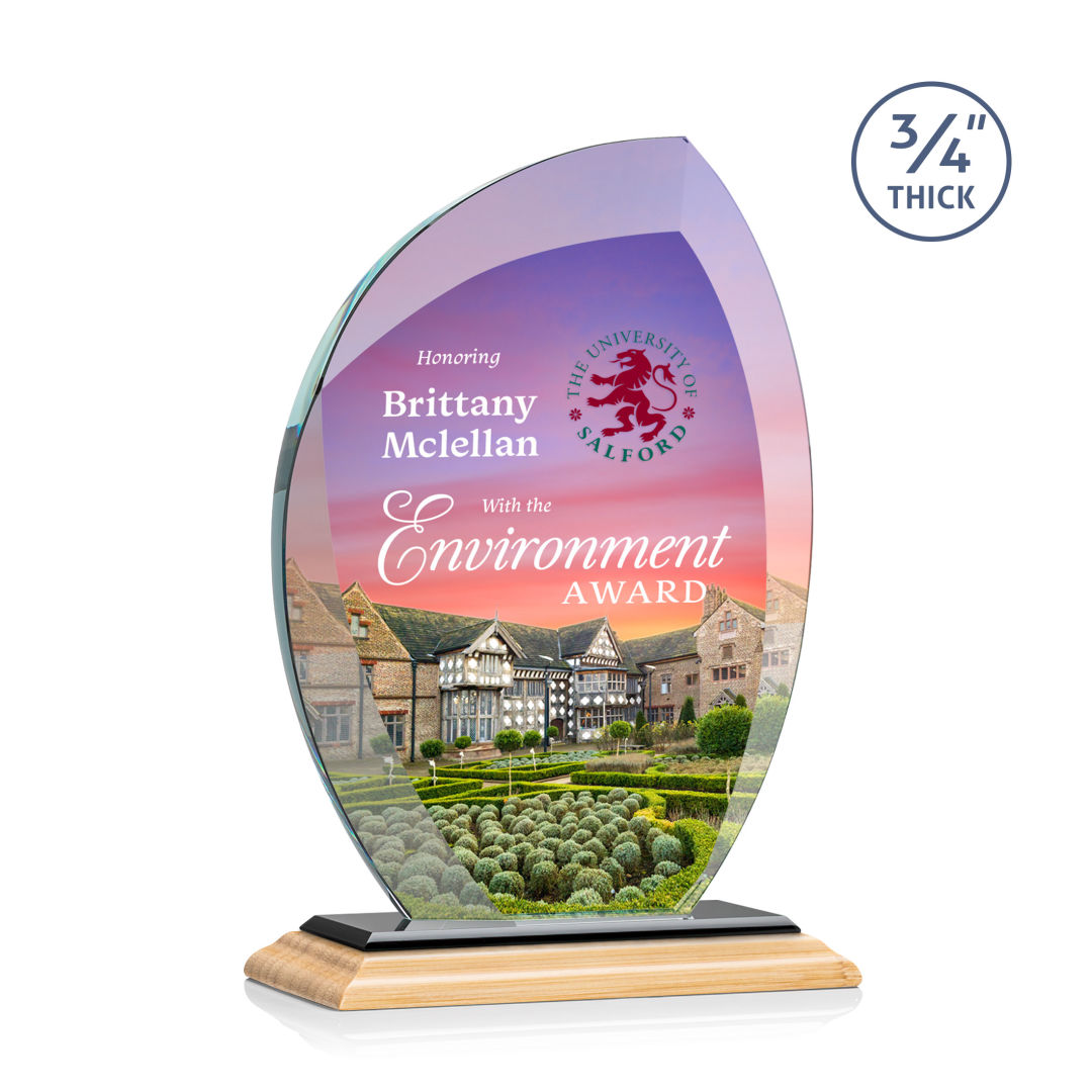 Wichita VividPrint™ Award - Bamboo/Black 3
