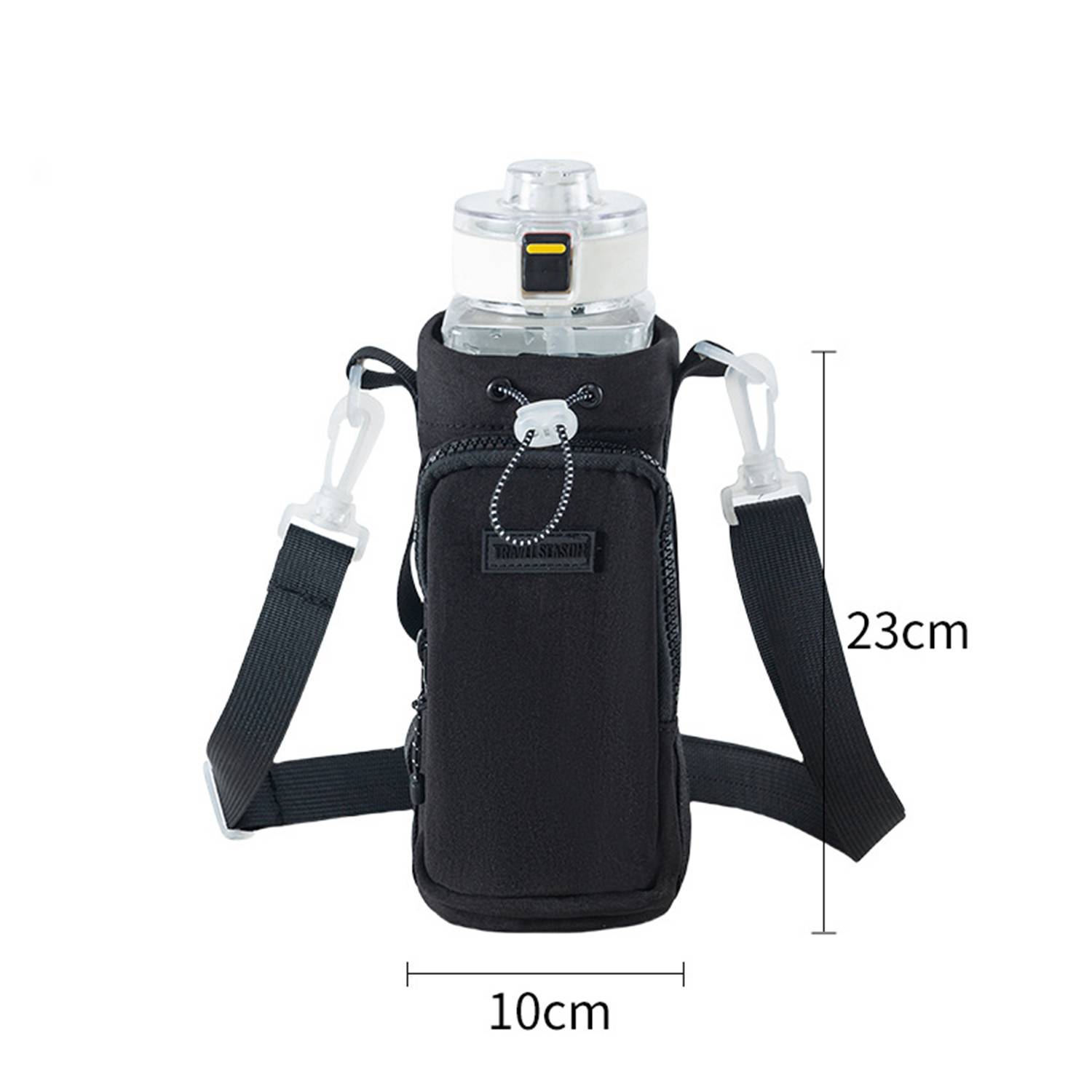 Water Bottle Carrier Pouch w/ Phone Pocket 5