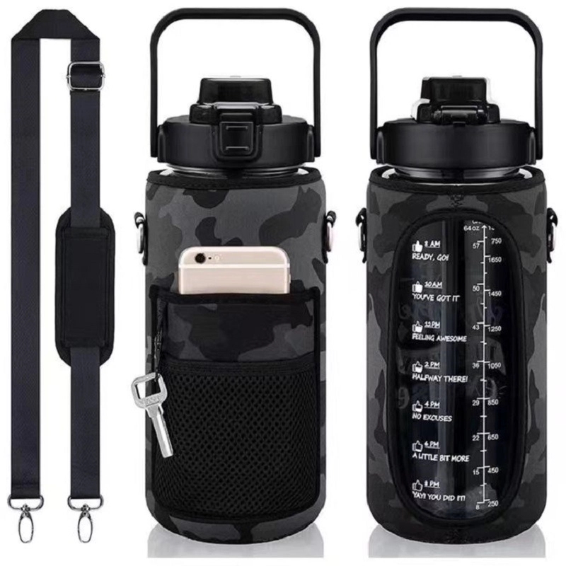 70Oz Water Bottle With Sleeve 4