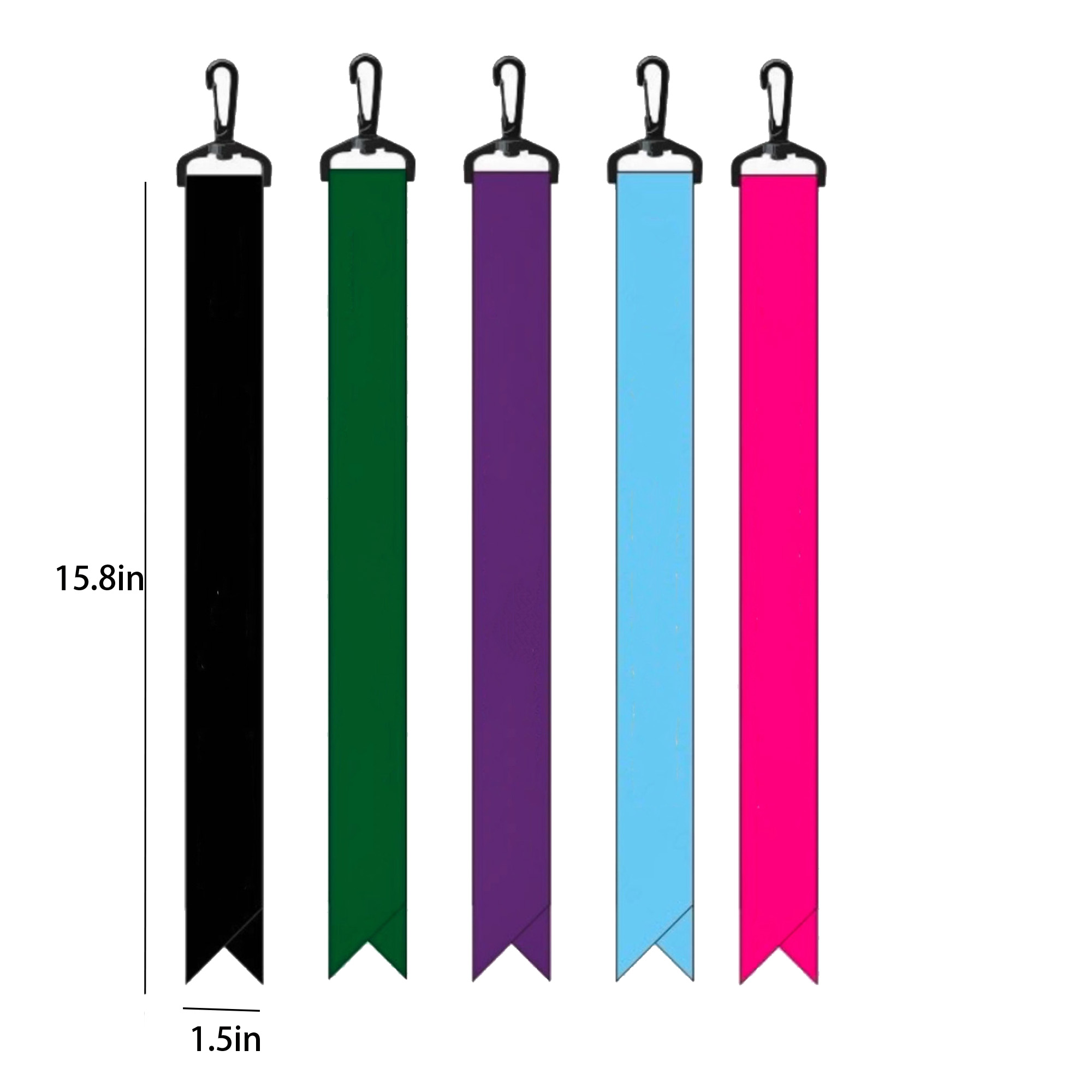 Multi-Color Customizable Double-Sided Printable Safety Streamer for Multi-Scene Outdoor Activities 2