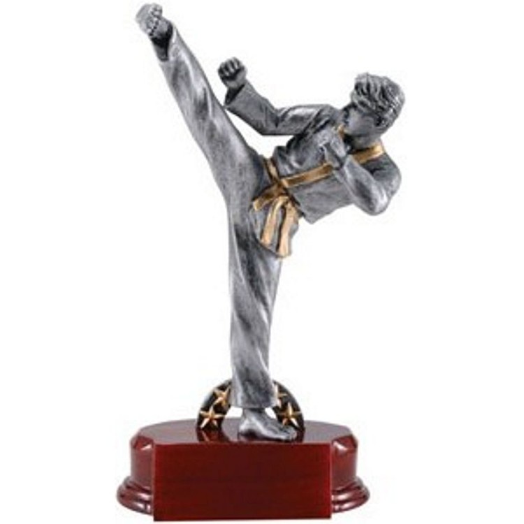 11-3/4" Karate-Male Resin Figure 1