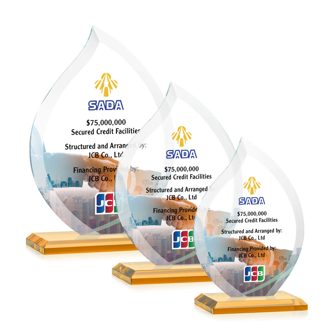 Nestor Flame VividPrint™ Award - Amber 3