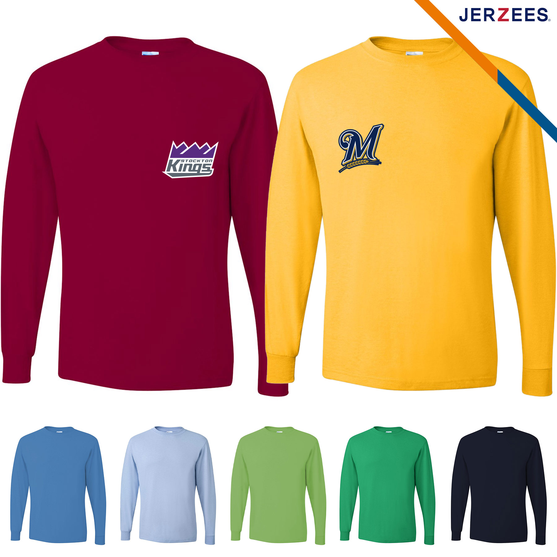 Jerzees® Men's Dri-Power® Long Sleeve T-Shirt 4