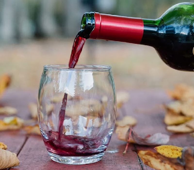 Stem-free Wine Glass, 15 oz. 18