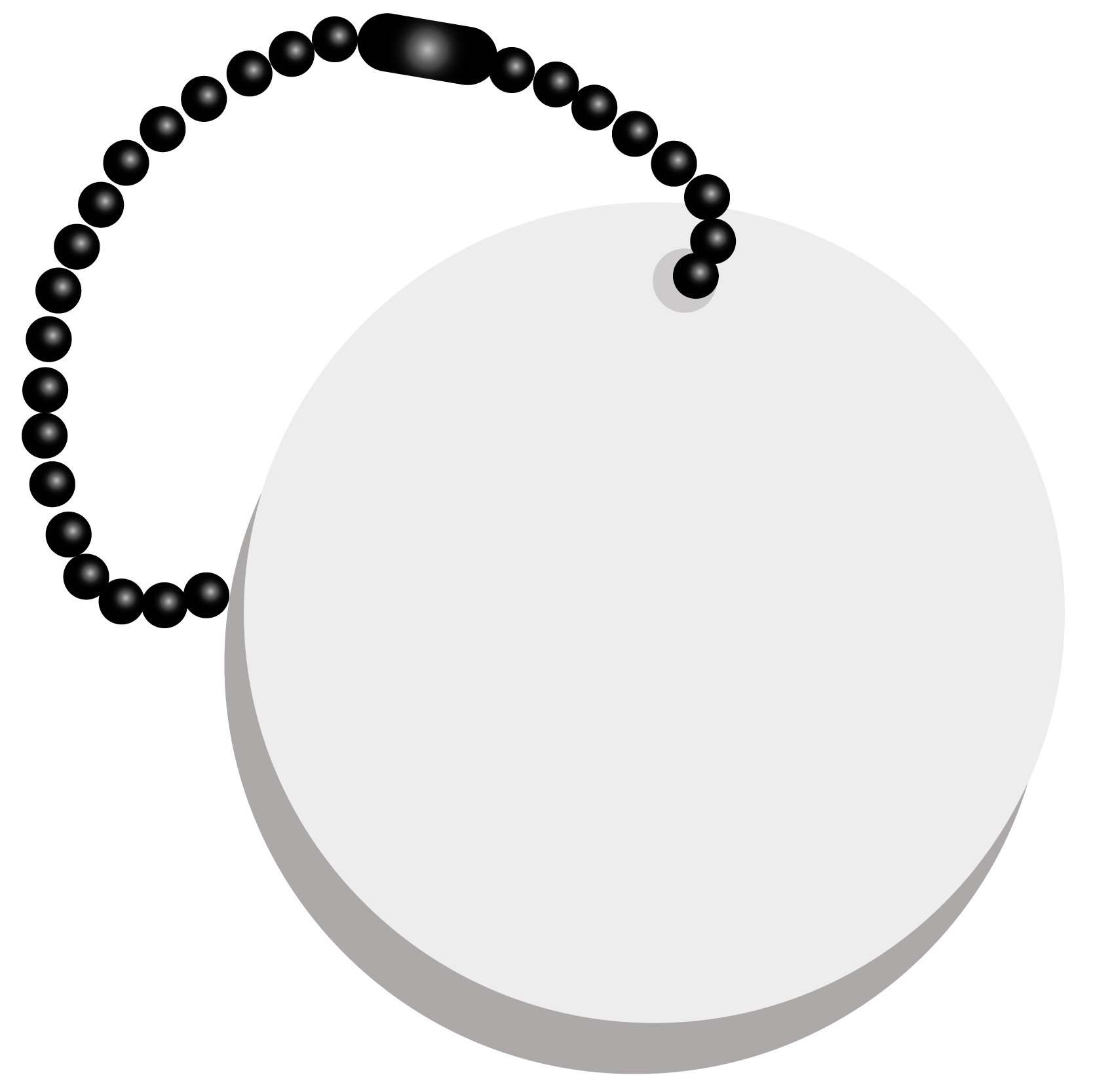 Circle Key Tag 2