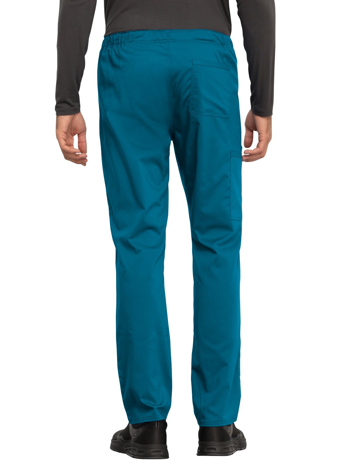 Cherokee - Workwear Revolution - Unisex 4-Pocket Tapered Leg Drawstring Pant 3