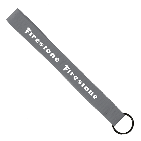3/4" Sewn Polyester wrist Keychain with Metal Split-Ring 42