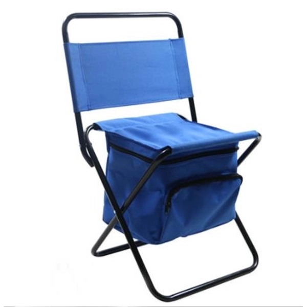 Folding chair with cooler 4