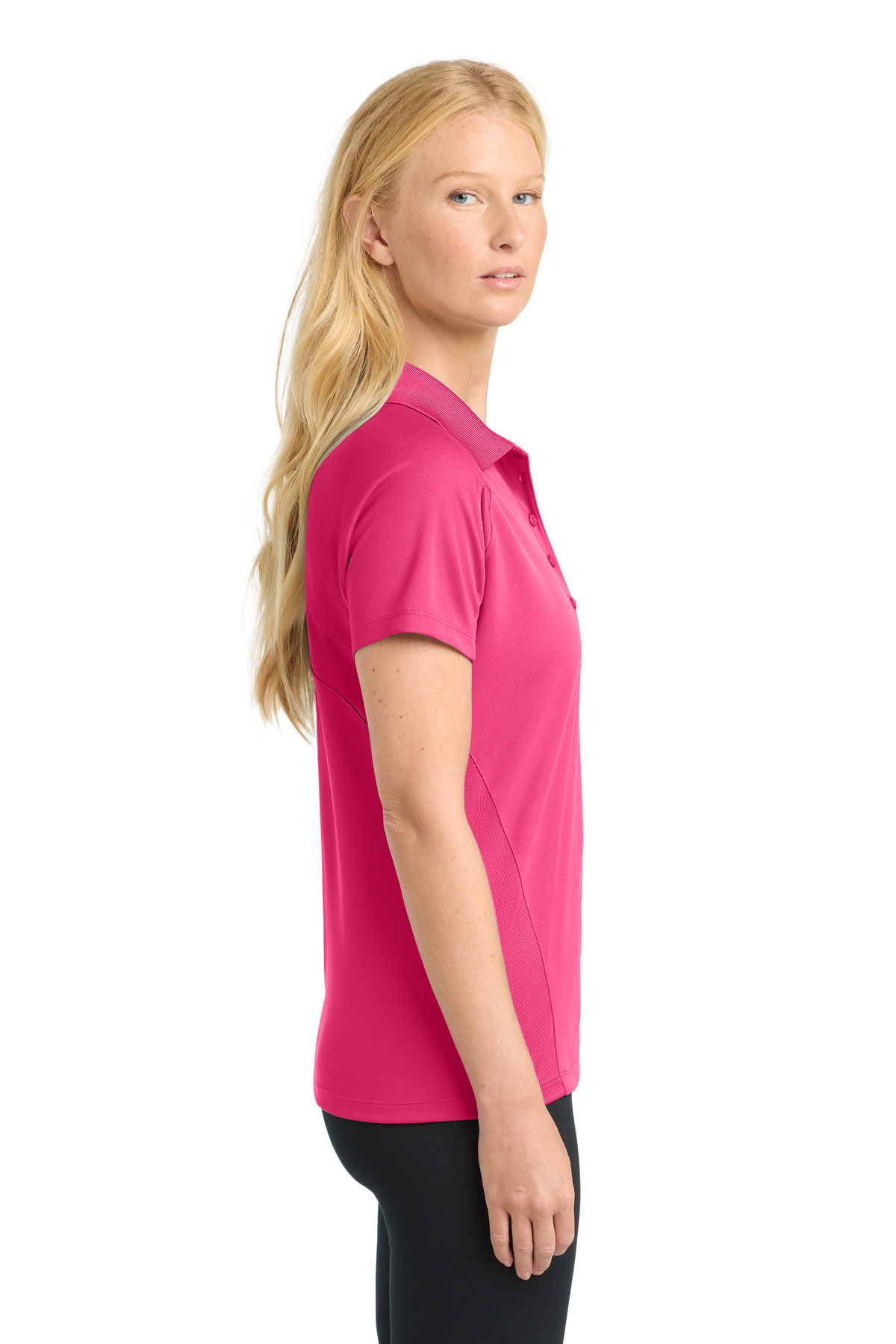 Sport-Tek Women's Dri-Mesh Pro Polo. L474 47
