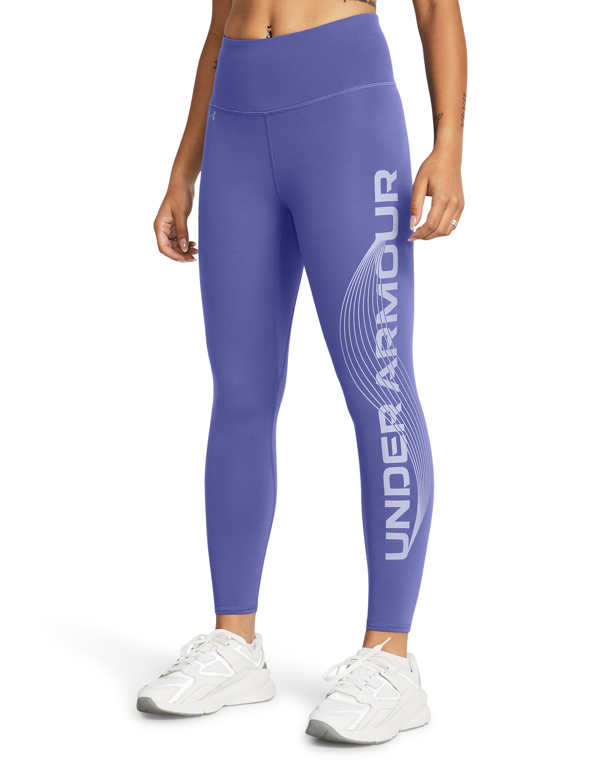 UA Motion Branded Women's Ankle Leggings 4