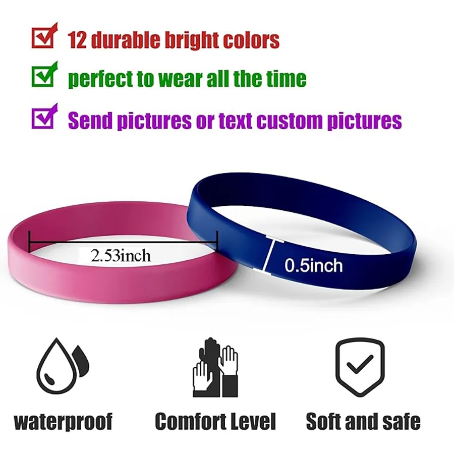 Silicone Wristband Bracelet 7