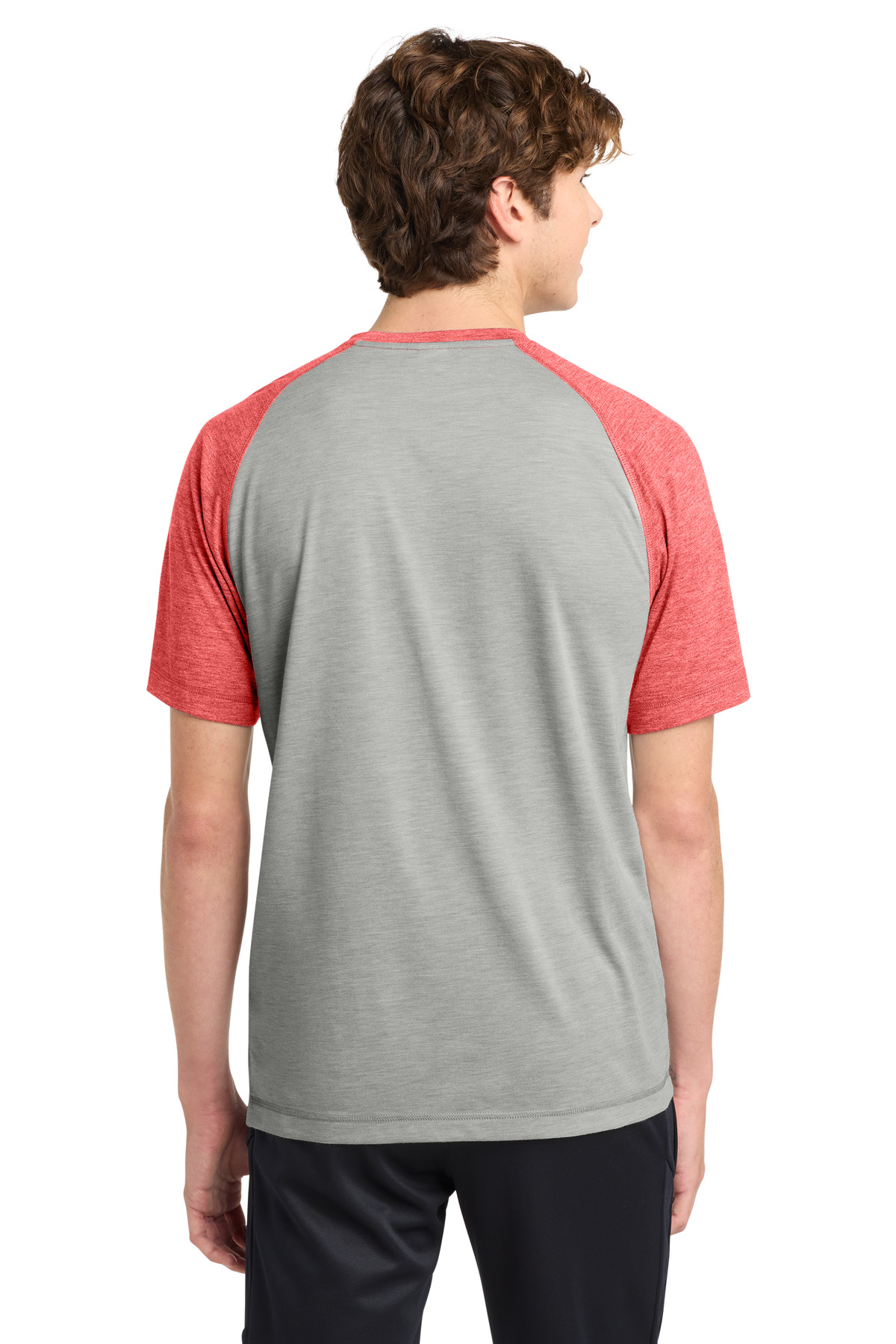 Sport-Tek PosiCharge Tri-Blend Wicking Raglan Tee. ST400 113