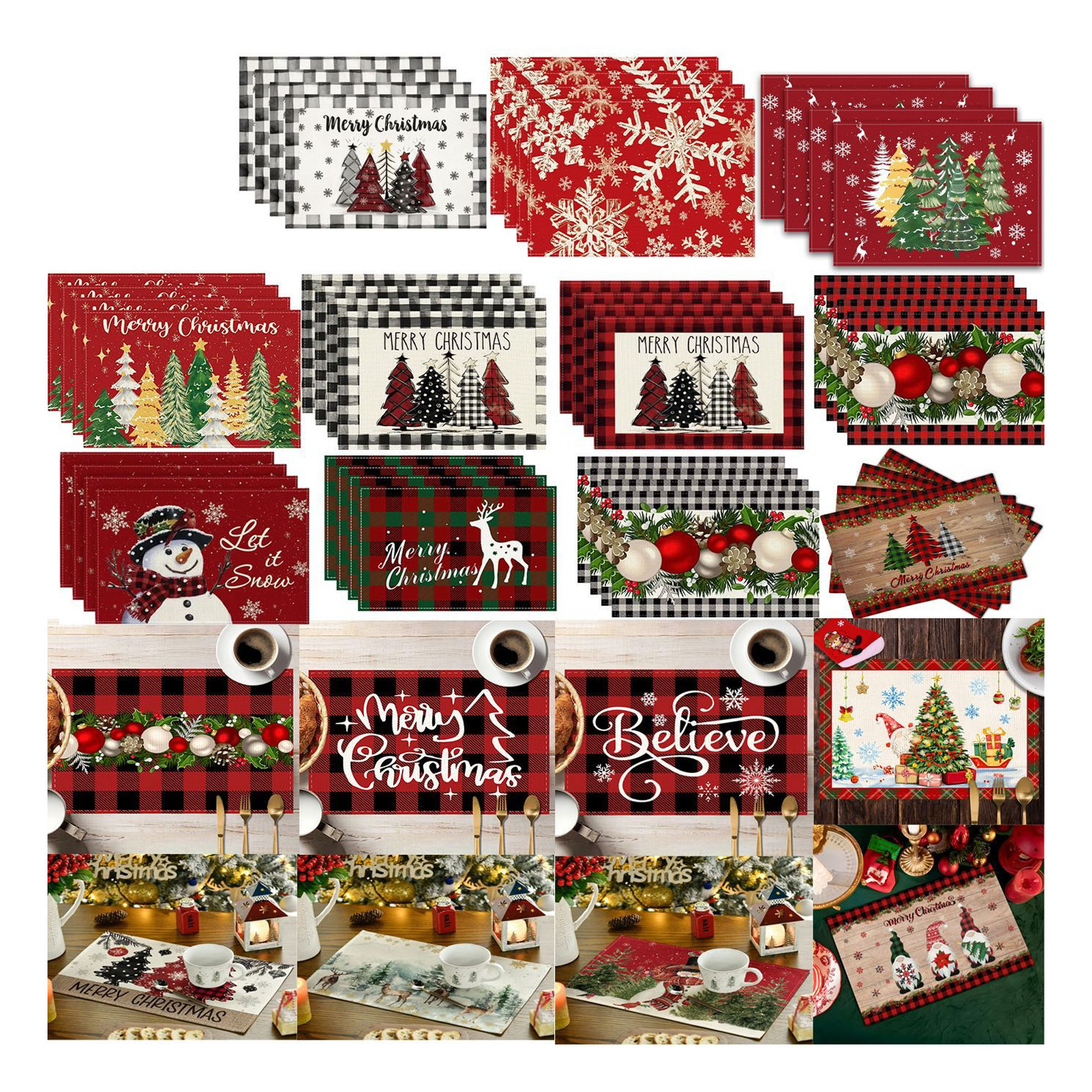 Customized Full Color Fabric Dining Pad 3