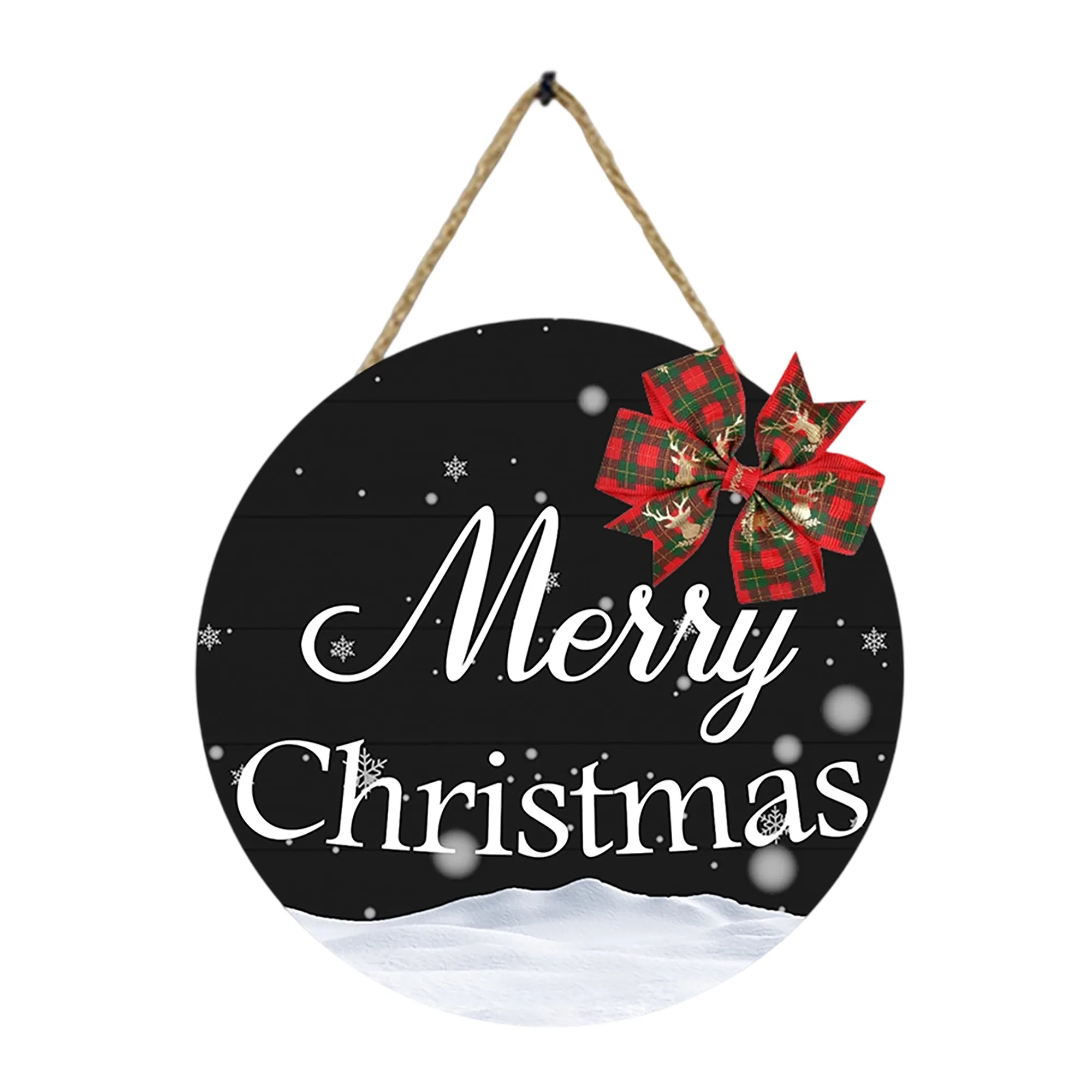 Festive Wooden Welcome Sign 6