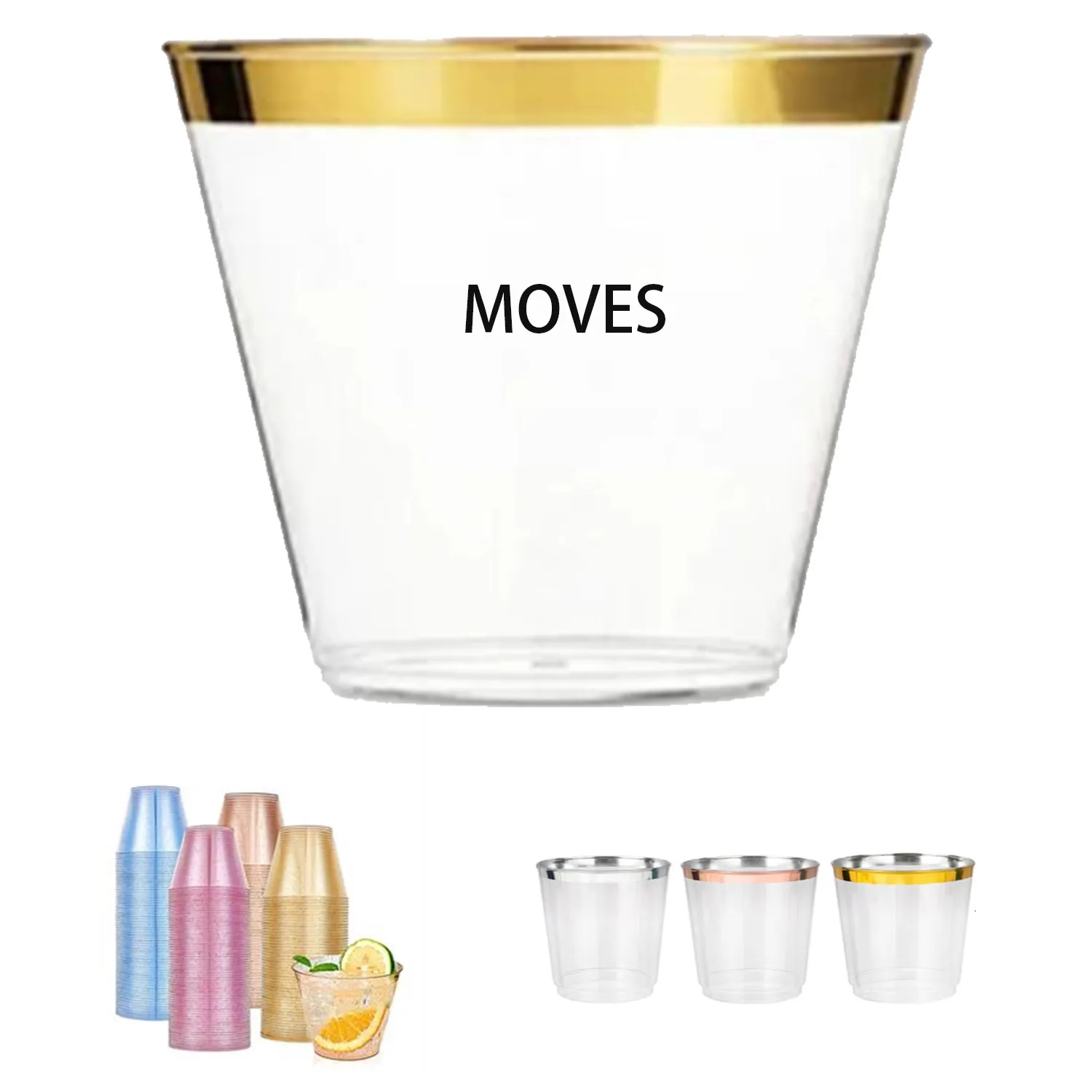 9Oz Disposable Plastic Party Cups 3