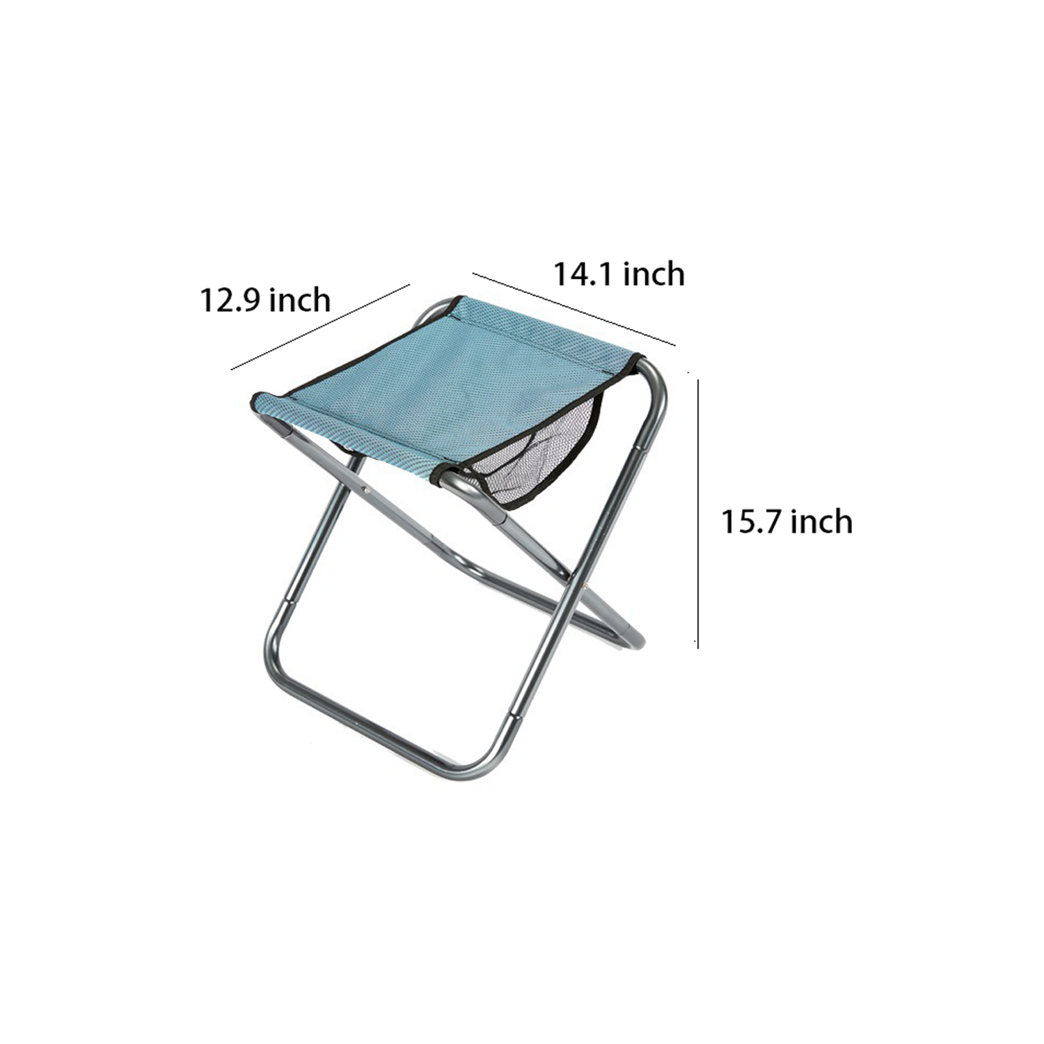 Aluminum Campstool Light Folding 1.5 pounds 3