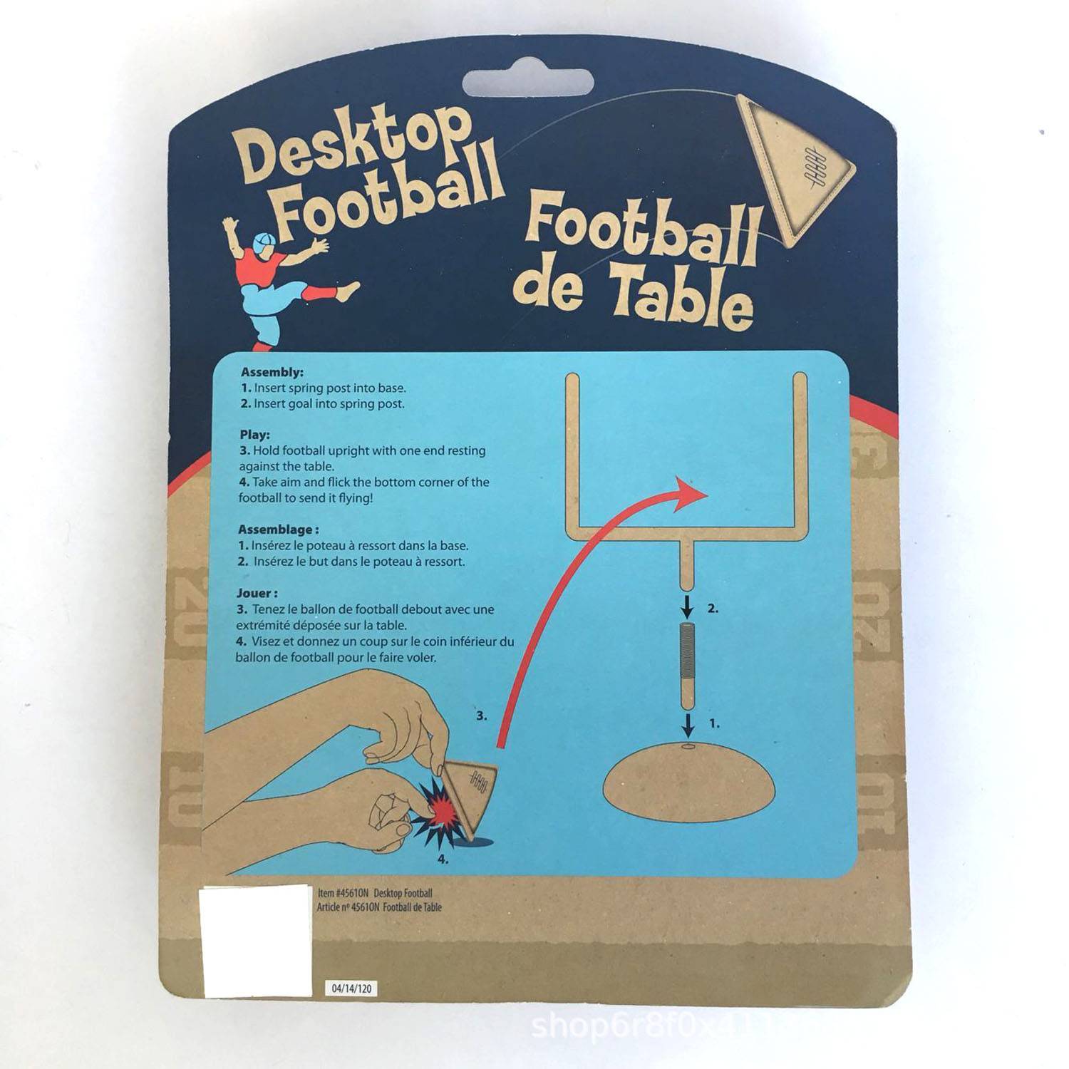 Mini Flick Football Toy for Indoor Fun and Stress Relief 3