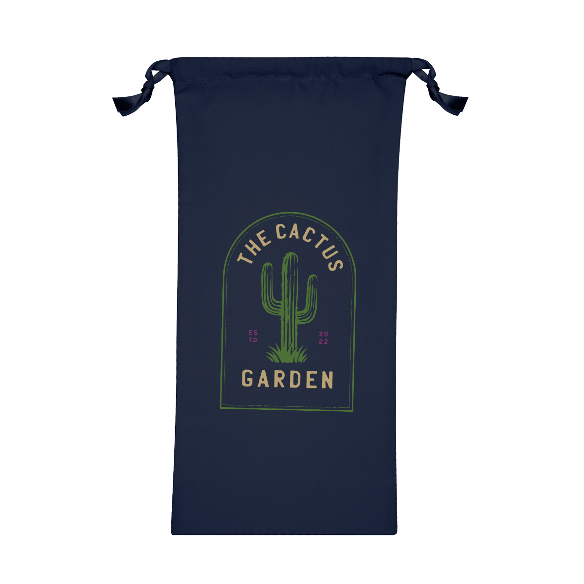 100% Polyester Pouch With Drawstring 14