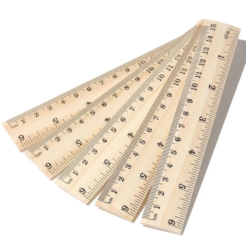 Custom 6 Inch Wooden Ruler 5