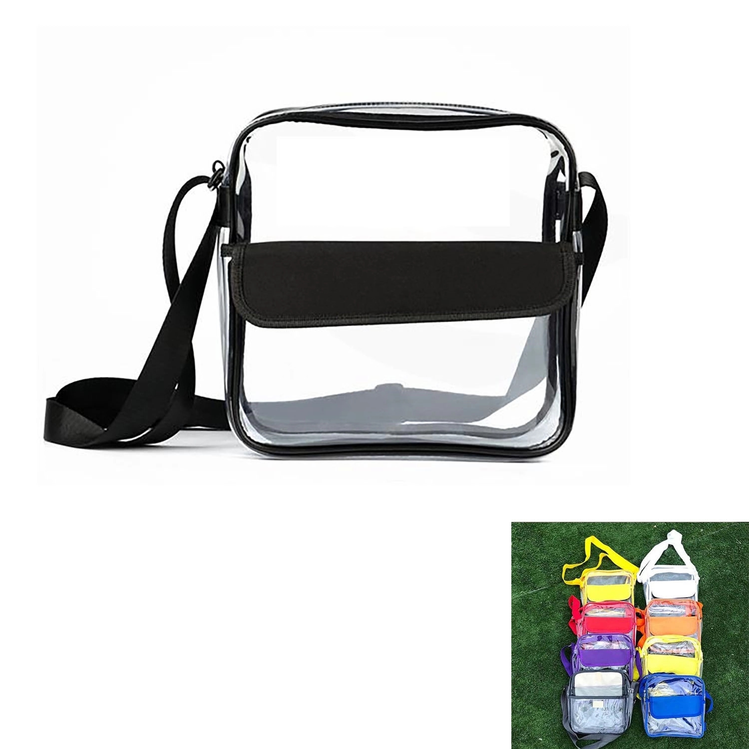 PVC Transparent Sports Bag 3