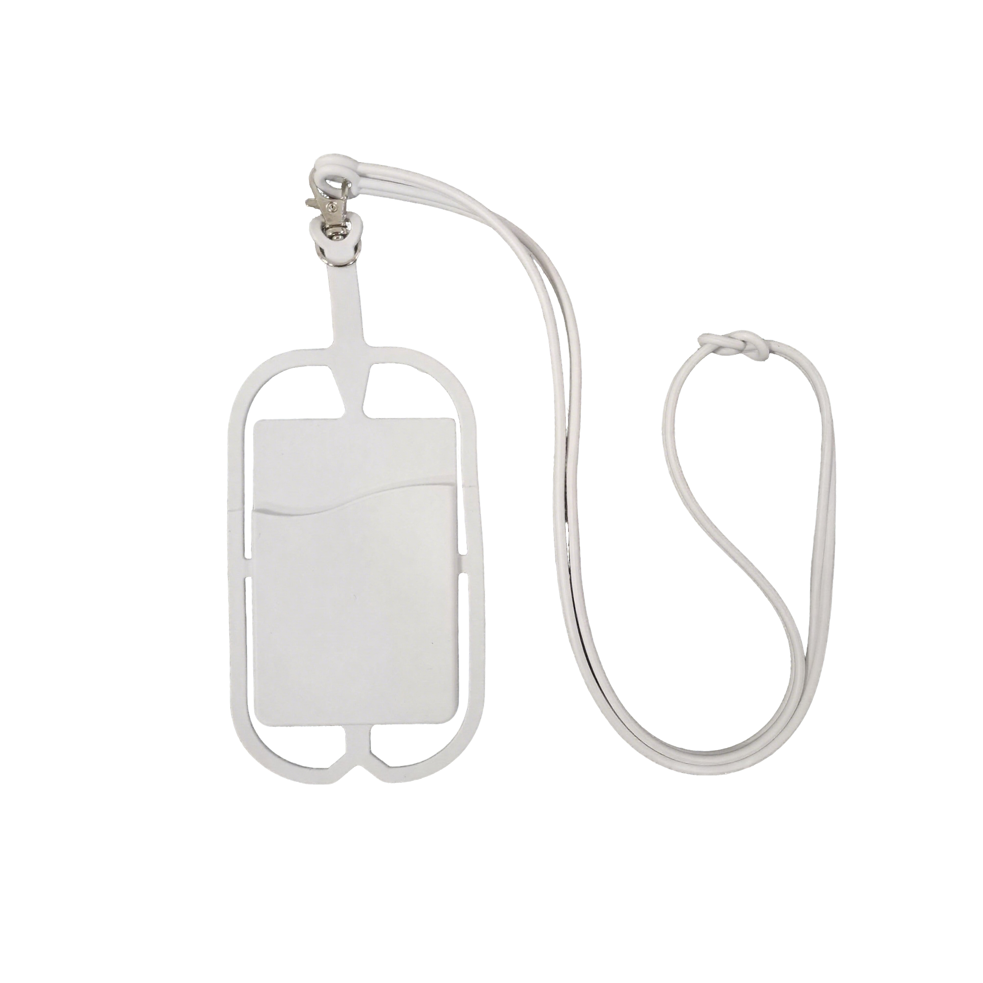 Silicone Lanyard Phone Wallet With Holder 4