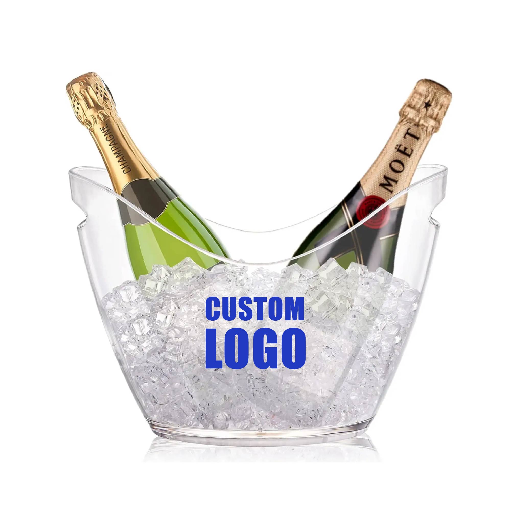 MOQ 1 pcs Clear Beverage Chiller 2