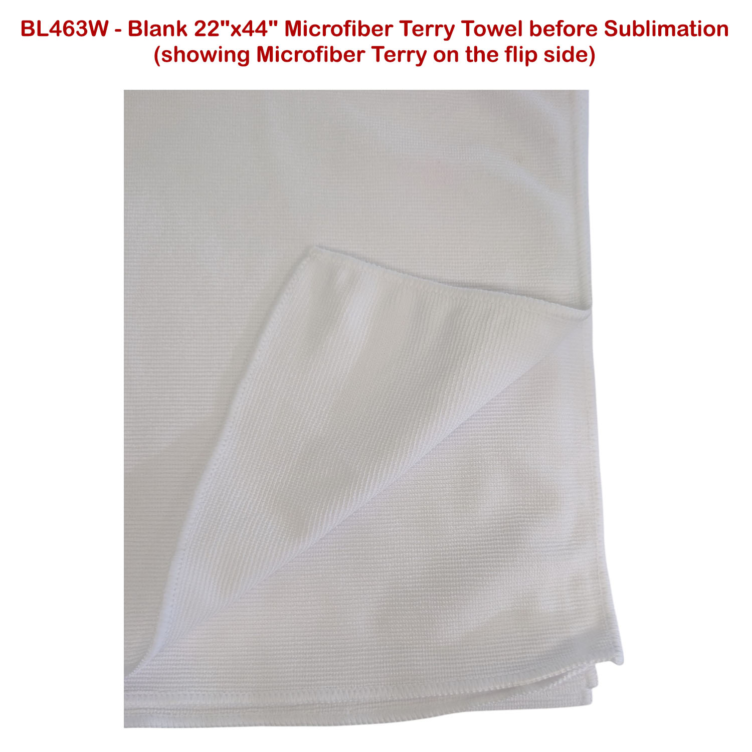 Absorbent Microfiber Dri-Lite Terry Beach, Travel Towel, 22x44, Sublimated Edge to Edge 1 side 9