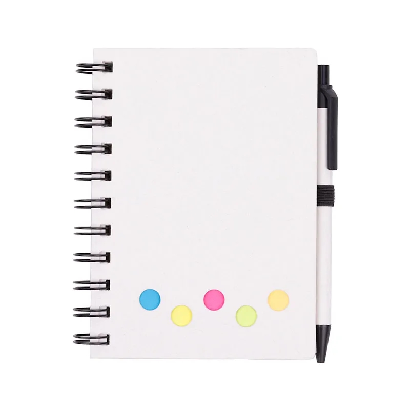 EcoNote Milk Carton Journal Book with Sticky Note and Pen 3
